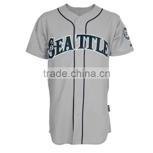 Customized Blank Baseball Jerseys Plain thumbnail-1