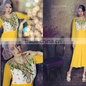 Gud Look Poly Designer Georgette Tops thumbnail-1