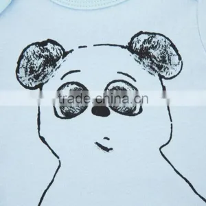 Top Sale Infant Clothes Short Sleeve Cute Animal Baby Rompers For Boy thumbnail-4