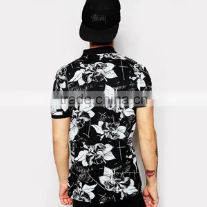 Custom Men's Printed Polo Shirt Wholesale China Factory Polo Shirt thumbnail-2