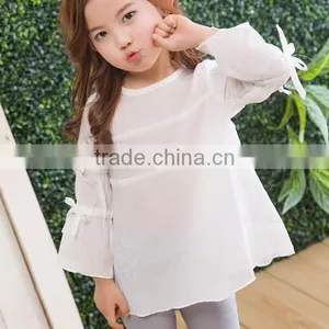 Zm35708a Latest Fashion Blouse Design Clothing Wholesale New Pattern Shirts thumbnail-4