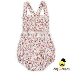 HYB178 Yihong Fancy Printed Flowers Baby Soft Cotton Romper Designer Net Punjabi Suits thumbnail-1