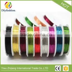 1kg Each Roll Packing Gold Plated Copper Wire Diy Beads Jewelry Making thumbnail-4