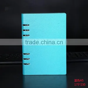 Wholesale Customized A5 PU Leather Notebook Office School Notebook thumbnail-4