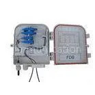 18 PLC Splitter Outdoor Fiber Optic Distribution Box High Impact Plastic thumbnail-1