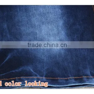 Wholesale 100% Rope Dye Cotton Jersey Knitted Denim Fabric thumbnail-6