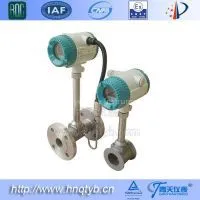 High Quality Pressure and Temperature Compensation Flange Connection Vortex Gas Flow Meter thumbnail-1