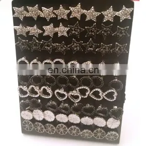 Stand Packing Mini Star Heart Girls Stud Earring thumbnail-5