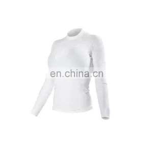 Custom Printed Women Compression Shirt Rash Guard thumbnail-3