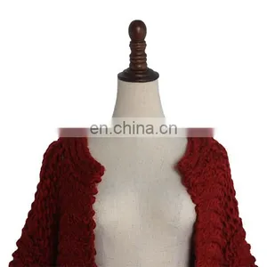 Chunky Knitted Cardign Sweater, Oversized Cardigan Sweater, Manhand Cardigan Sweater thumbnail-5