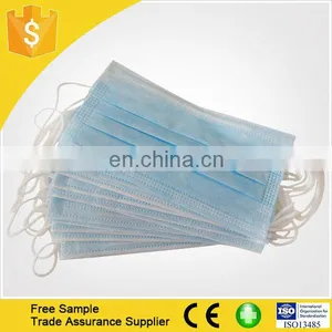 Non-woven Surgical Mask Disposable Medical pp Mask 3 Ply Earloop thumbnail-2