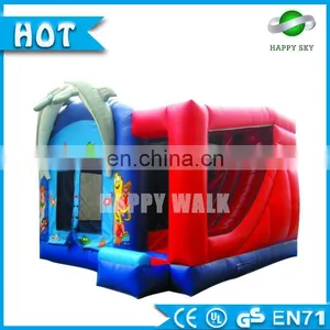 Hot Selling Inflatable Bouncer Castle Jumping Castle PVC Material With Suitable Blower thumbnail-2