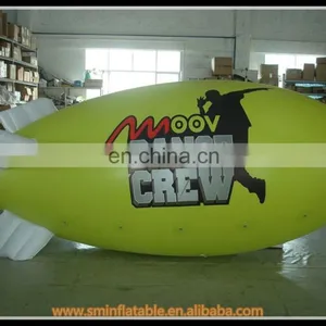 PVC Inflatable Helium Blimp, Advertising Helium Floating Airship, Printing Helium Balloon for Promotion thumbnail-3