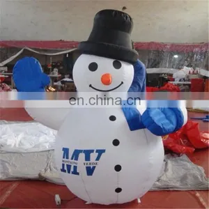 Customized Hot-selling Christmas Decoration Snowman Inflatable thumbnail-1