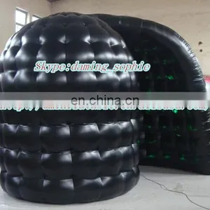 LED Lighting Inflatable Black Photo Booth for Sale thumbnail-2
