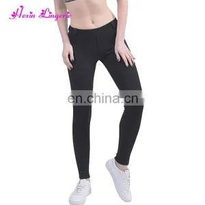 Big Discount High Quality Black Sexy Workout Women Tights Leggings thumbnail-2