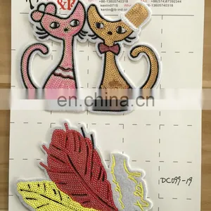 DT-1708 New Style Angle Wing Sequined Patches thumbnail-4