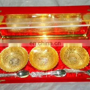 Brass Bowls Gift Set thumbnail-1