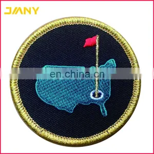 Custom Iron on Patch Embroidered Patches Application Golf Badge Sport Club thumbnail-5