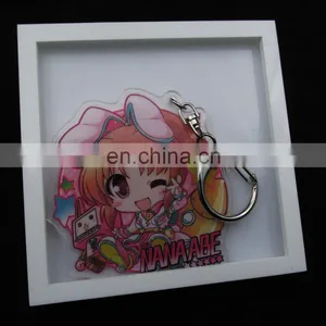 Fashional High Clear Acrylic Keychain With Colour Printed thumbnail-3