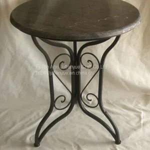 Outdoor Mosaic With Metal Table thumbnail-1