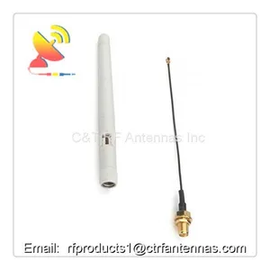 FPV 2.4G & 5.8G Antenna Dual Bands With SMA Female to U.FL Connector RG1.13 Coaxial Cable Pigtails thumbnail-1