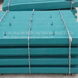 Mining Machine Jaw Crusher Wear Parts Swing Fixed Jaw Plate thumbnail-4