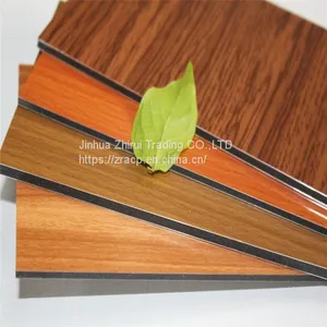 Wooden Color Aluminum Composite Panel thumbnail-1