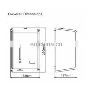 China Manufacture Professional Smart Sense Soap Dispenser thumbnail-4