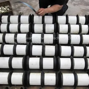 Rubber Disc Return Roller Idler Rodillos thumbnail-2