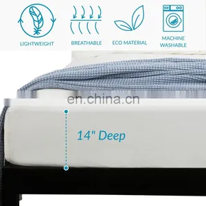 Naturelife High Quality Eco Material White Durable Embossed Bed Sheet For Adults thumbnail-3