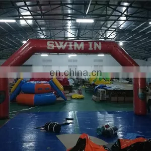 Inflatable Sport Arch Durable Inflatable Swim In And Swim Out Arch For Swimming Race thumbnail-4