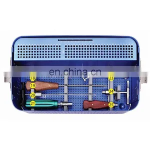 CE & ISO Marked Bone Surgery Instruments Large Fragment Locking Plates Instruments Set Orthopedic Surgical Implants thumbnail-4