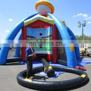 5 In 1 Inflatable World Sports Games Baseball Football Soccer Basketball Darts and Frisbee thumbnail-2