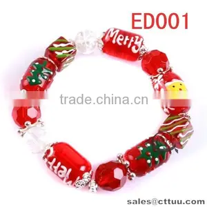 Cheap Stretch Handmade Christmas Bracelet for Holidays thumbnail-4