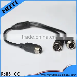 Waterproof 4 Pin Din Aviation Camera Cable Adapter 0.3m thumbnail-4