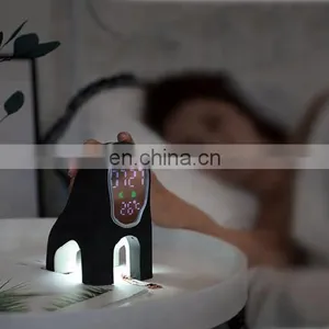 Pretty Cute Kids Usb Charging Alarm Clock Smart Music Digital Alarm Clock With Night Lamps thumbnail-1