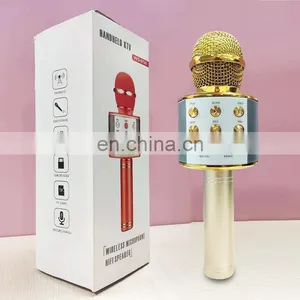 Handheld Wireless Microphone Professional Portable Factory Wholesale 2020 New Product For USB for Karaoke Microphone thumbnail-5