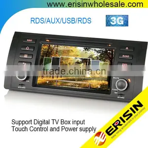 Erisin ES7153B 7" Car Radio DVD CD GPS for E39 1996-2003 thumbnail-1
