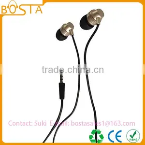 March Madness Sales in Season Hot Stylish Music Hifi Gold Polishing Earphones thumbnail-1