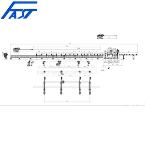 CNC Controlled Automation Angle Steel Marking, Punching And Cutting Processing Line Model JX125 thumbnail-1