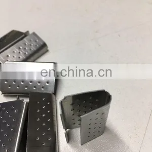 Galvanized PET Strapping Seal/serrated Seal/strapping Buckle With Print thumbnail-3
