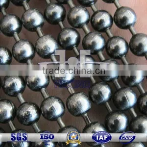 Low-carbon Steel Metal Bead Curtain Decorative Mesh thumbnail-1