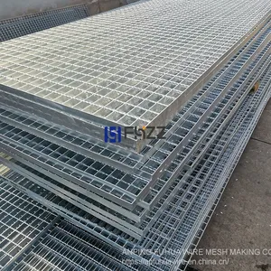 Hot Dipped Galvanized Steel Grating Panels for Industrial Type Flooring thumbnail-4