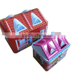 House-shape Piggy Tin Bank thumbnail-3