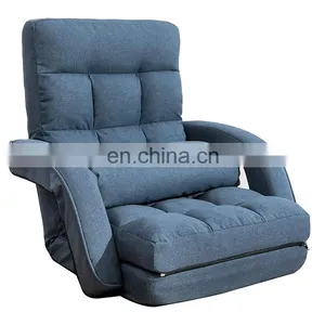Living Room Available Sofa Chair Adjustable Backrest Angle Sofa Chair With Armrest thumbnail-1
