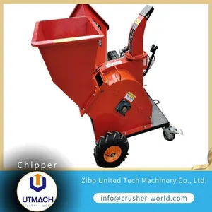 Compact Garden Chipper, Tree Chipping Machine thumbnail-3