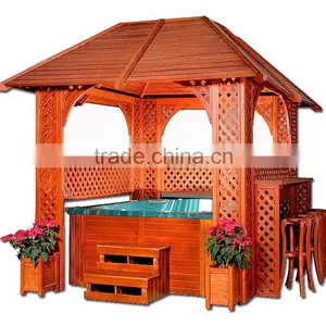 OUTDOOR SPA GAZEBOS Atlantis Dream European Style HOT TUB WITH Balboaspatouch Have CE,ROHS APPROVAL,OUTDOOR SPA USE thumbnail-1