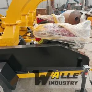 Chinese Factory Price Mobile Branch Wood Crusher Automatic Wood Chip Crusher for Wood Scraps thumbnail-2