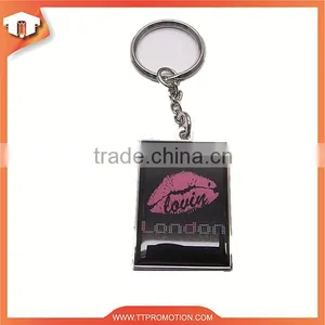 OEM Very Beautiful Cartoon Lamb Diamond Keychain thumbnail-1
